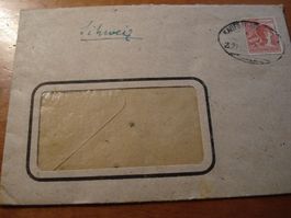 Brief um 1947, Deutsche Post, gelaufen