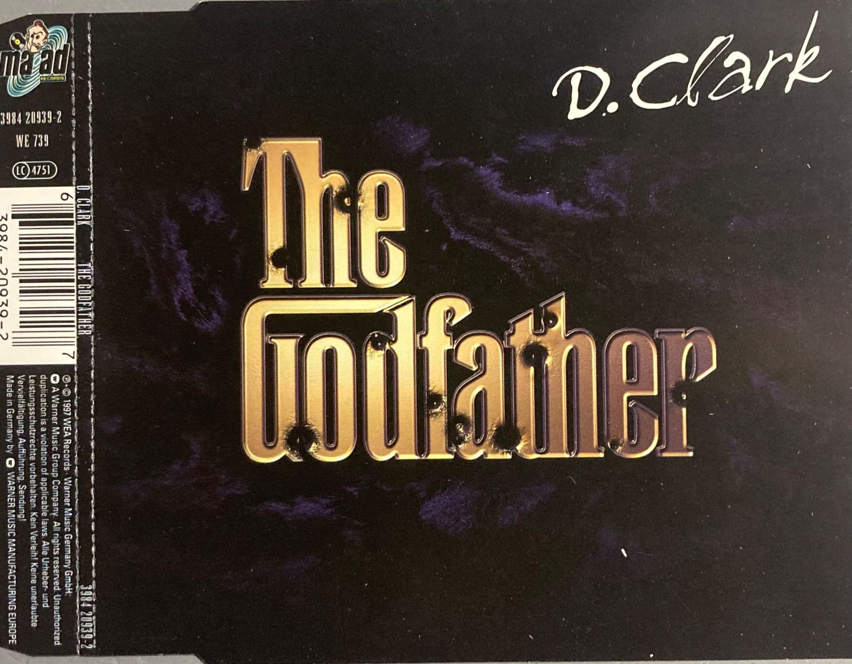 CDs: D. CLARK - THE GODFATHER – D'occasion à Poliez-Pittet par Newtown-Records