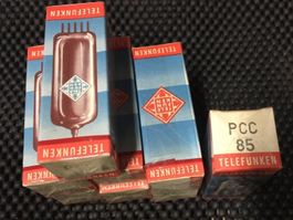 Telefunken PCC 85 Röhre Sealed  NOS NIB