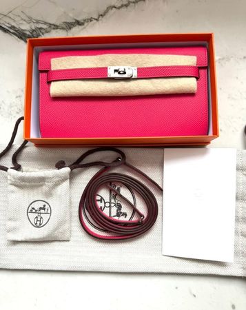 Hermès Kelly to go, pink