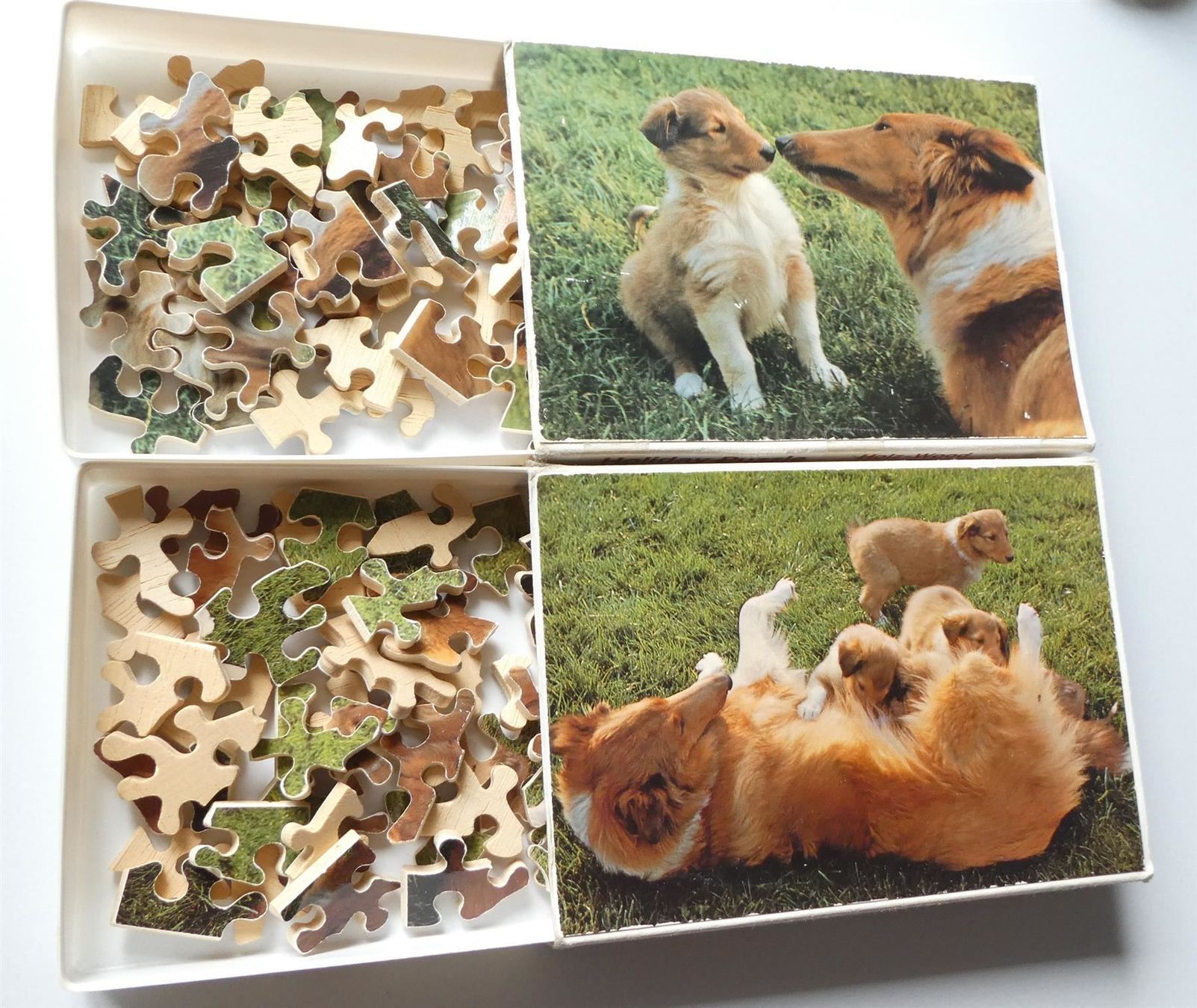 Penelope Puzzles: 2 Puzzle Penelope Hunde Holzpuzzle – Gebraucht aus Frauenfeld von dhour 3