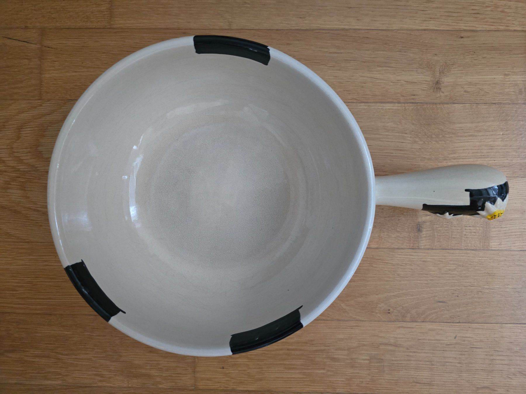 Küchengeräte: Keramik-Caquelon "Käse-Fondue" von Spring – Gebraucht aus Rafz von Domimir