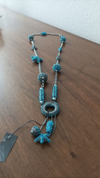 Boho Halskette Mit Seesternen & Muscheln - Strand Style Für Damen