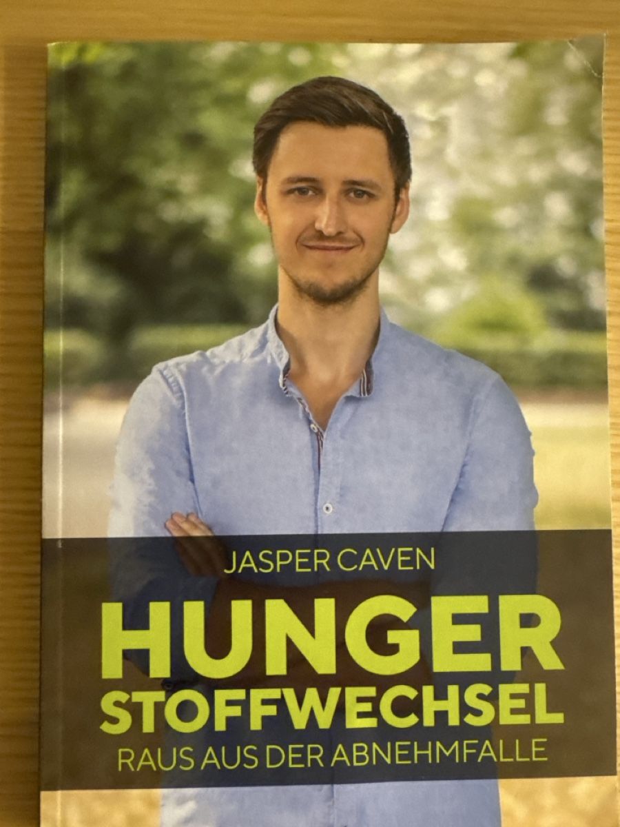 Bücher: Buch Jasper Caven Hunger Stoffwechsel neu – Gebraucht aus Zürich von dsviel