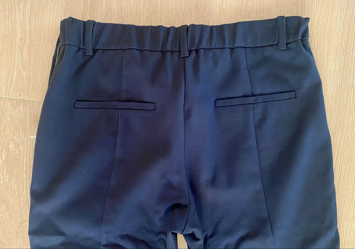 Mango Hosen: Neuwertige dunkelblaue Mango Hose, Grösse 36 – Gebraucht aus Winkel von Flyhy2020 4