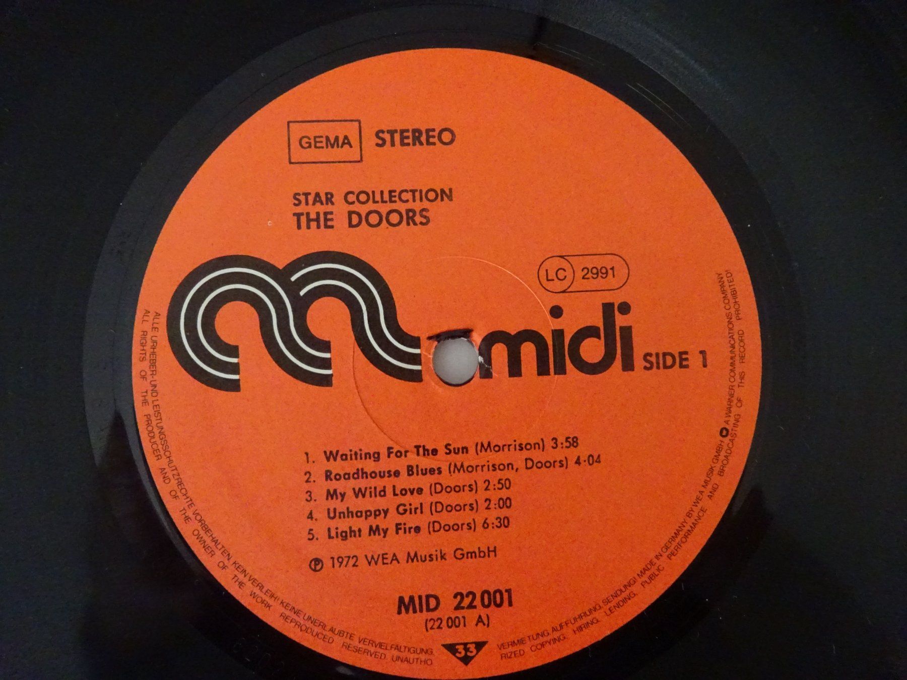 Schallplatten: THE DOORS ** NEUWERTIG – Gebraucht aus Luzern von xrayspex99 4