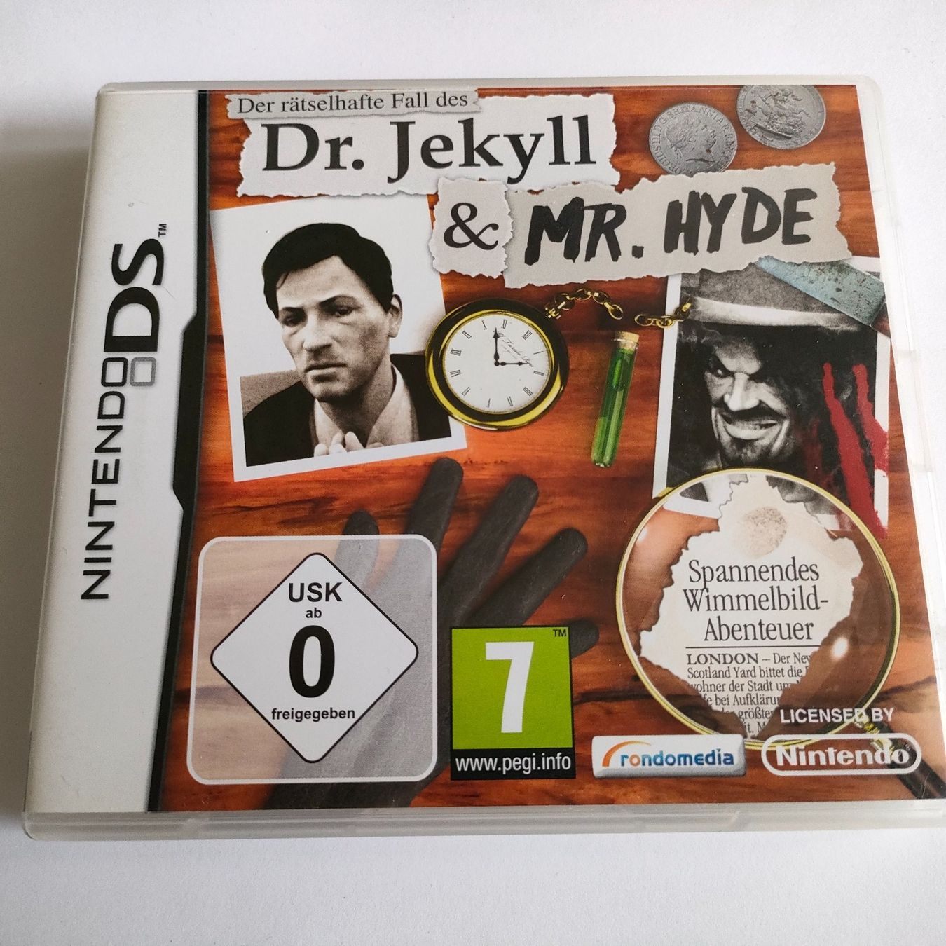 Nintendo Spiele: Der rätselhafte Fall des Dr. Jekyll & Mr. Hyde - DS – Gebraucht aus Zürich von Mephisto87