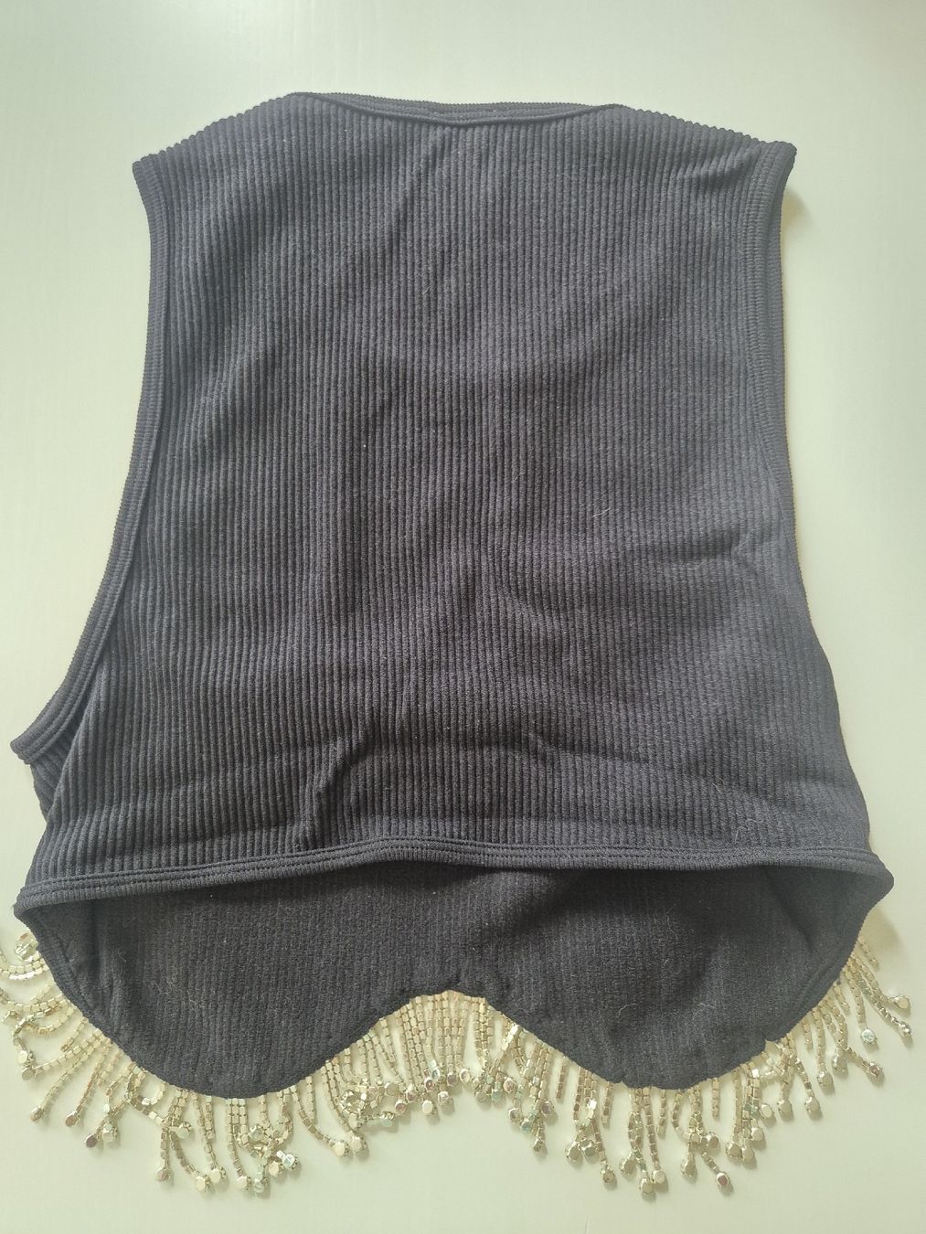 Zara Top: Schickes Fransen-Top von ZARA – Usato da Kollbrunn venduto da mela_nie 1