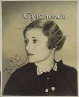 Betty Lawford (1912-1960) Schauspielerin - Autogramm