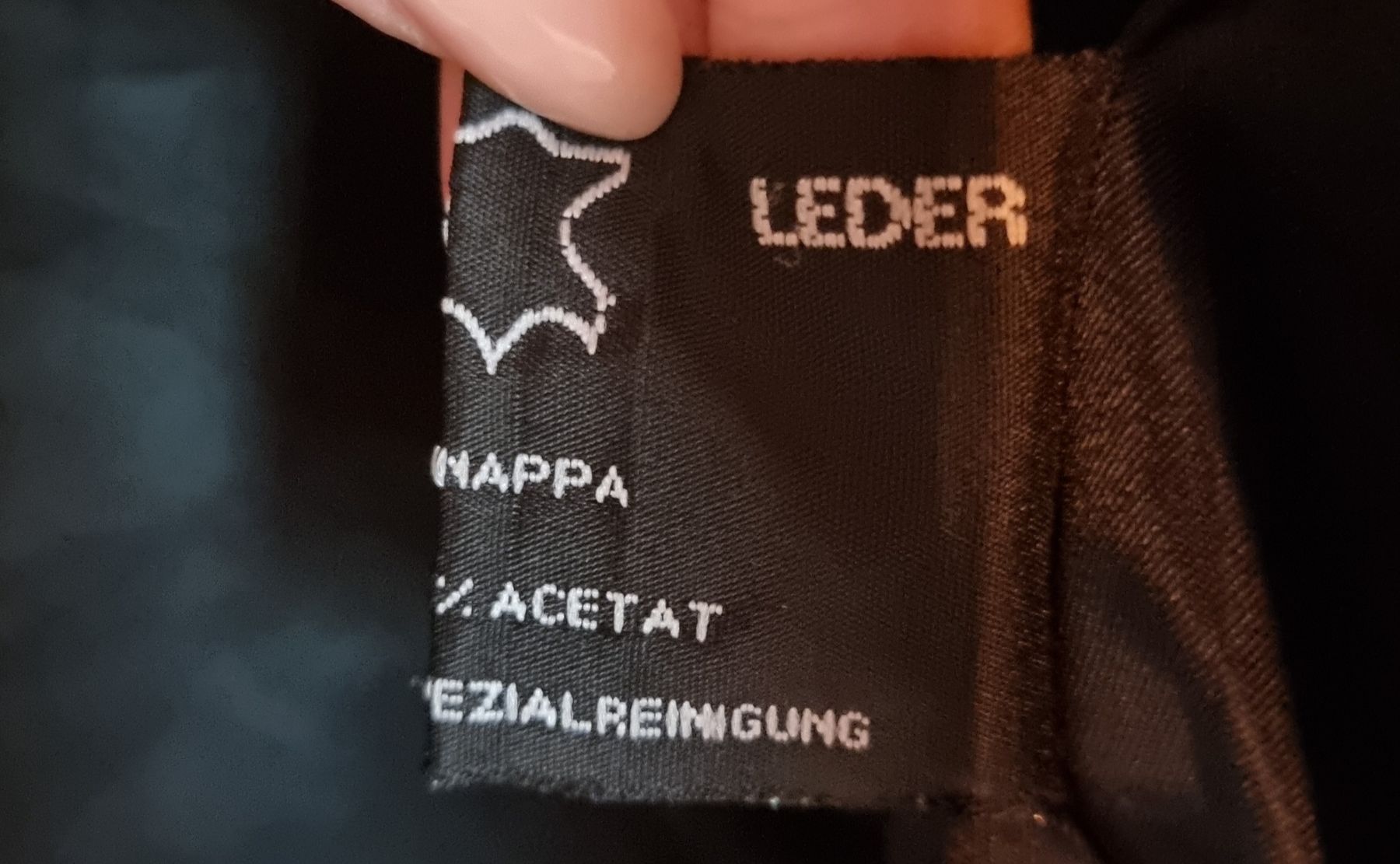 Vestes: Echte Lederjacke aus Lammnappa, Gr. S/36 – D'occasion à Gontenschwil par shop2hand 4