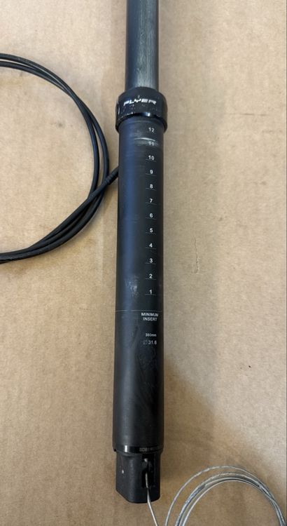 Flyer absenkbare Sattelstütze Dropper Post 31.6/125mm (Gebraucht) in ...
