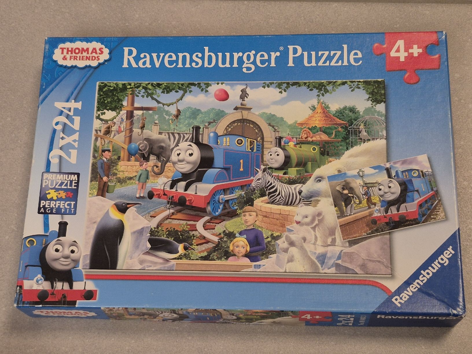 2 Ravensburger Puzzle, Thomas der Zug, topp Zustand!!! (Gebraucht) in ...