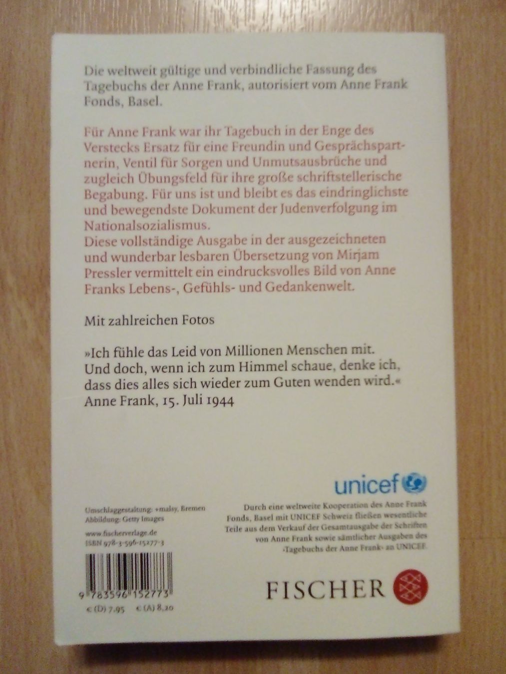 Libri: Anne Frank Tagebuch – Usato da Winterthur venduto da Colonica 1
