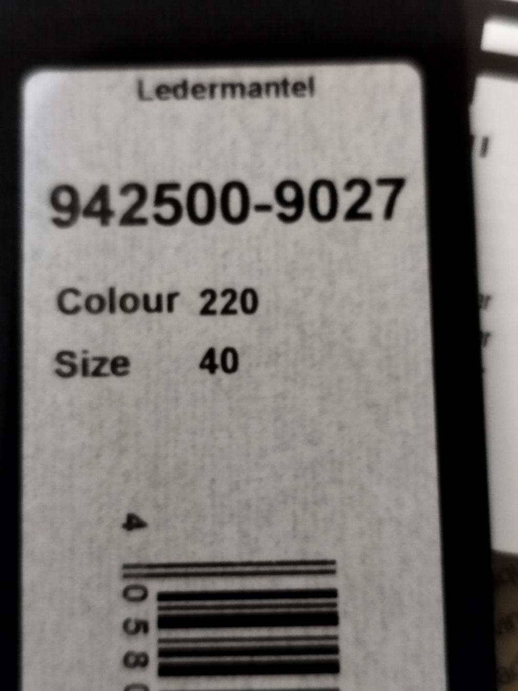 Riani Jacken: Riani Leder Jacke neu gr 40 eu – Neu und originalverpackt aus Basel von pro_79rs 6