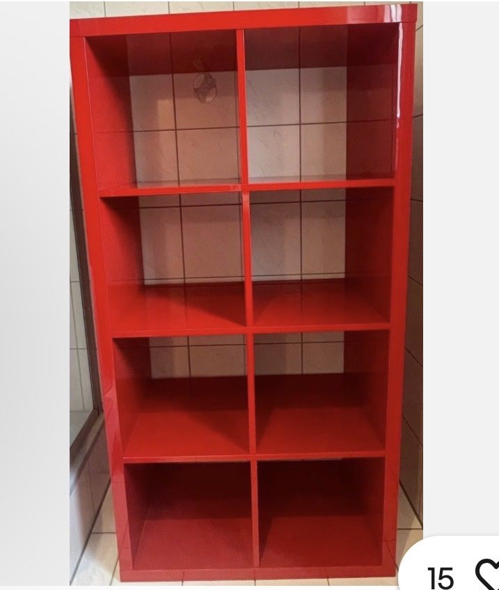 Scaffali: Regal Ikea Kalkar Expedit rot – Usato da Freidorf TG venduto da ibipatria