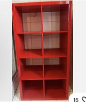 Regal Ikea Kalkar Expedit rot