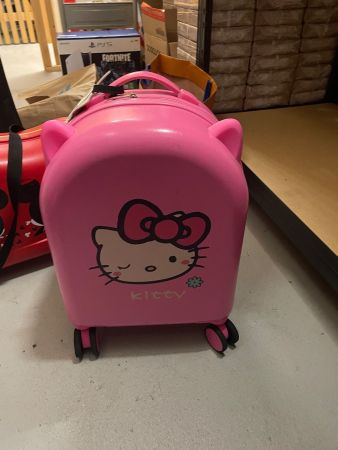 Kinderkoffer pink Hello Kitty Rollkoffer guter Zustand