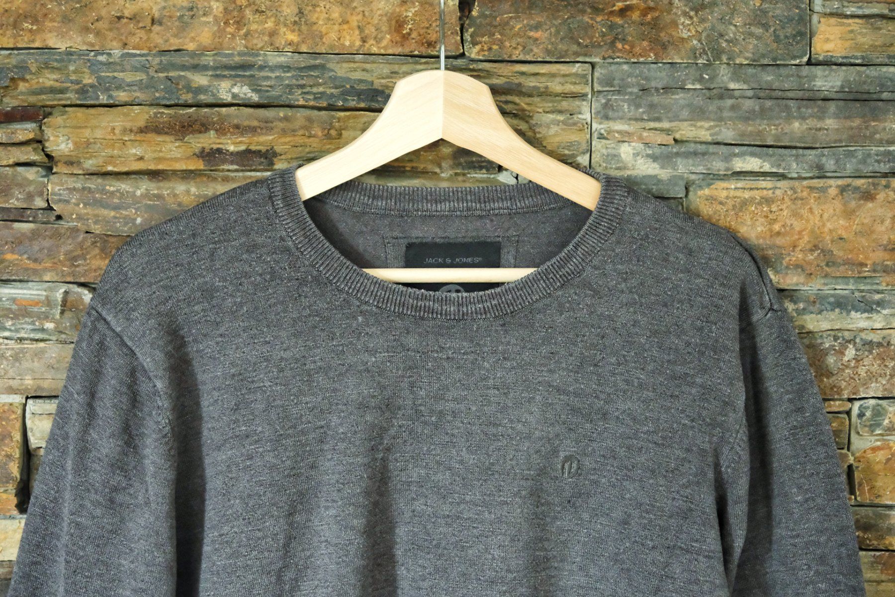 Jack & Jones Maglioni & Felpe: Pullover Jack & Jones Gr. L grau Herren – Usato da Wohlen AG venduto da Exitburn 1