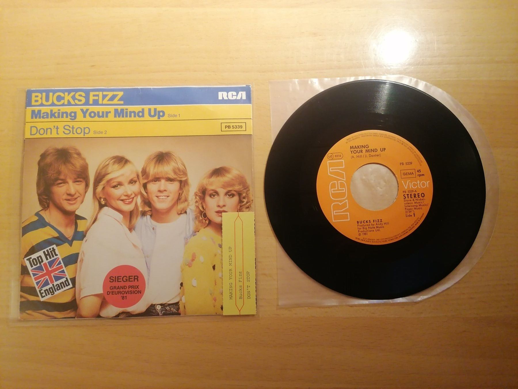 Vinyles: Bucks Fizz – Making Your Mind Up – D'occasion à Emmenbrücke par lamorak 1