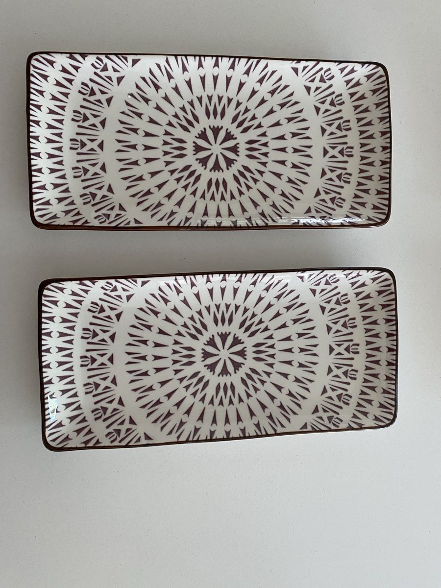Piatti di portata: 2x Keramikplatte 11.8x25.0cm – Usato da Lengnau AG venduto da Mc66 1