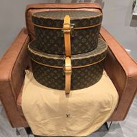 „Louis Vuitton Boîte Chapeau 40 & 50 Hutkoffer Set Neuwertig
