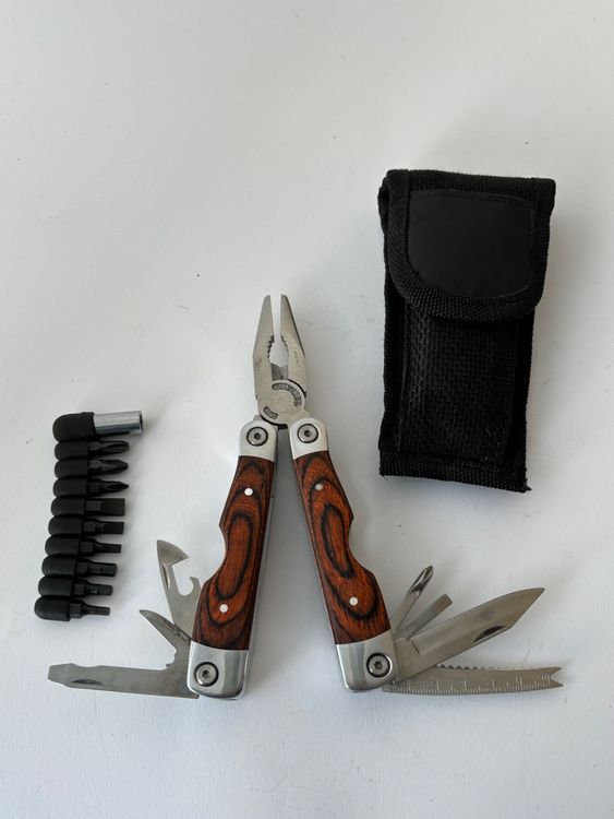 Multitool Pliable Pince – Acier Inox – Avec Ouvre-bouteille – Neuf