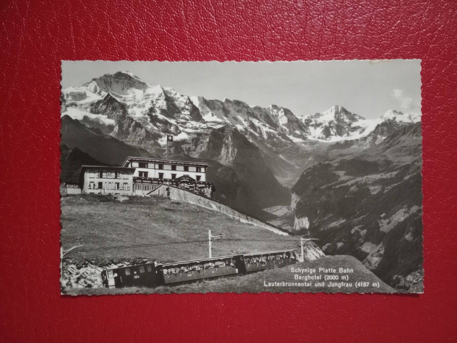 Ansichtskarten: AK Bern Schynige Platte Eisenbahn Berghotel 1940 – Gebraucht aus Küttigen von Melisch1000
