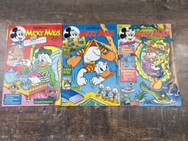 Sehr alte Micky Maus Comic Zeitschriften 1991 1992