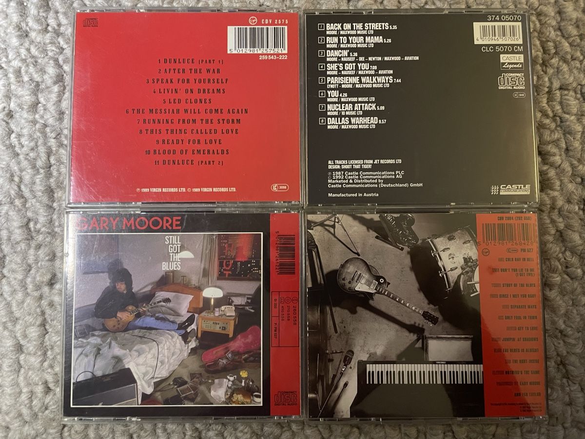 CD: 4x Gary Moore – Nuovo (secondo la descrizione) da Reinach AG venduto da trigger7811 1