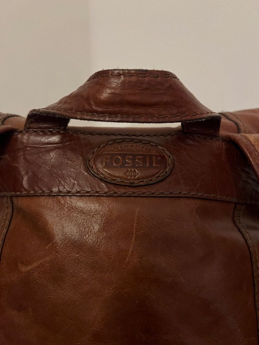Fossil Zaini: Fossil Rucksack aus Leder – Usato da Basel venduto da evaelette 3