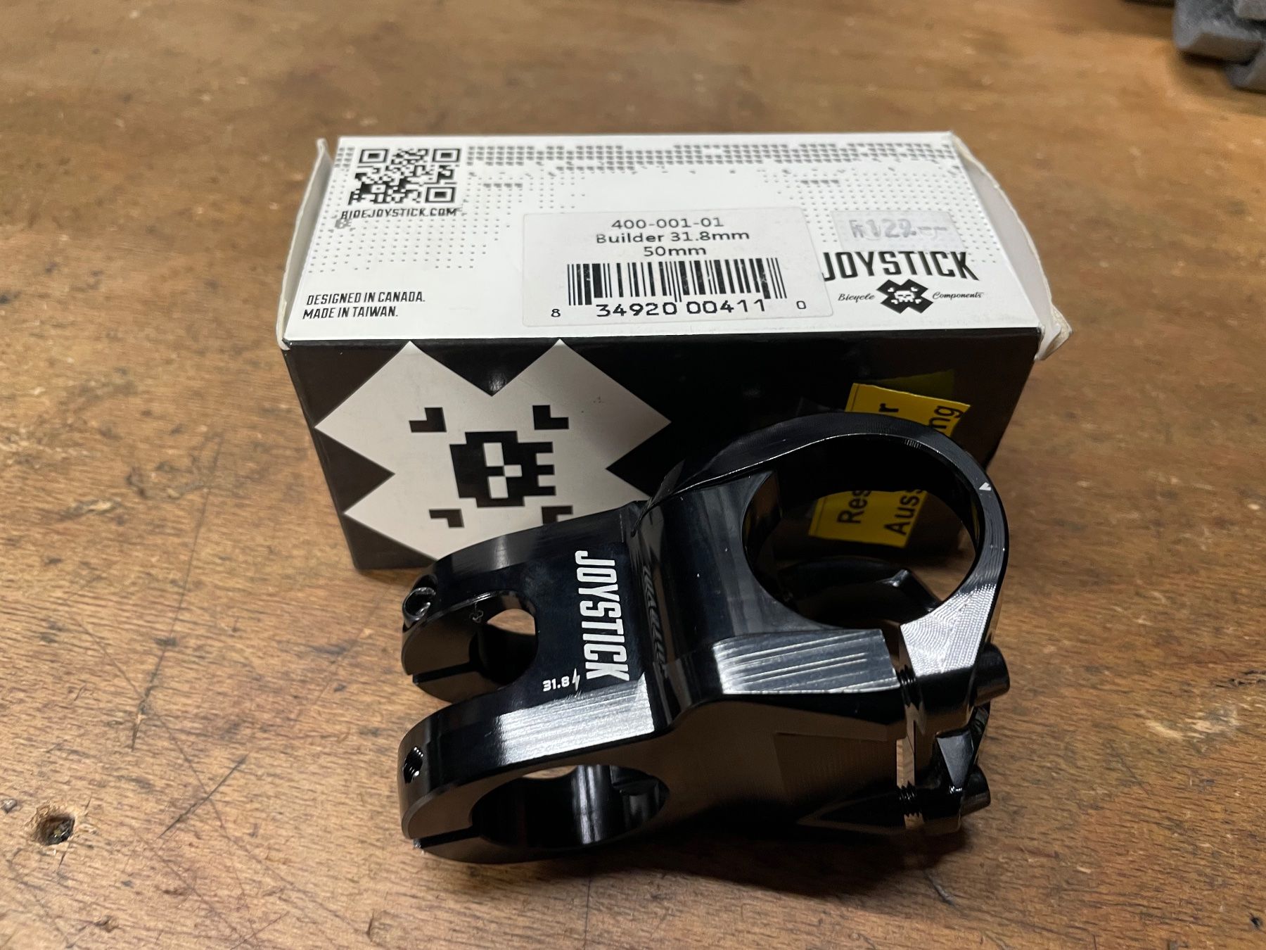 Ersatzteile: Mountain Bike Vorbau, Joystick, 50% – Neu und originalverpackt aus Zürich von Velo-Elsener