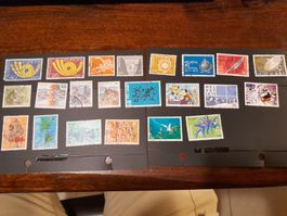 Collection de timbres Suisse et Europe - Divers motifs!