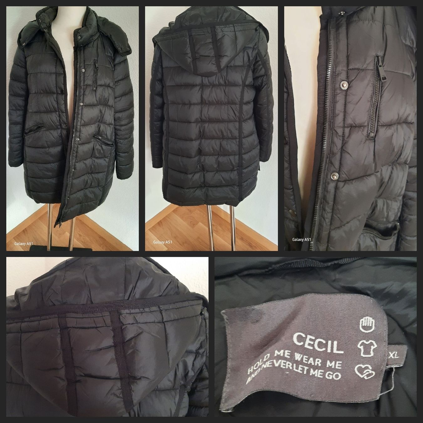 Cecil Cappotti: ***CECIL*** Wintermantel XL schwarz – Usato da Wädenswil venduto da H2H_Secondhandshop