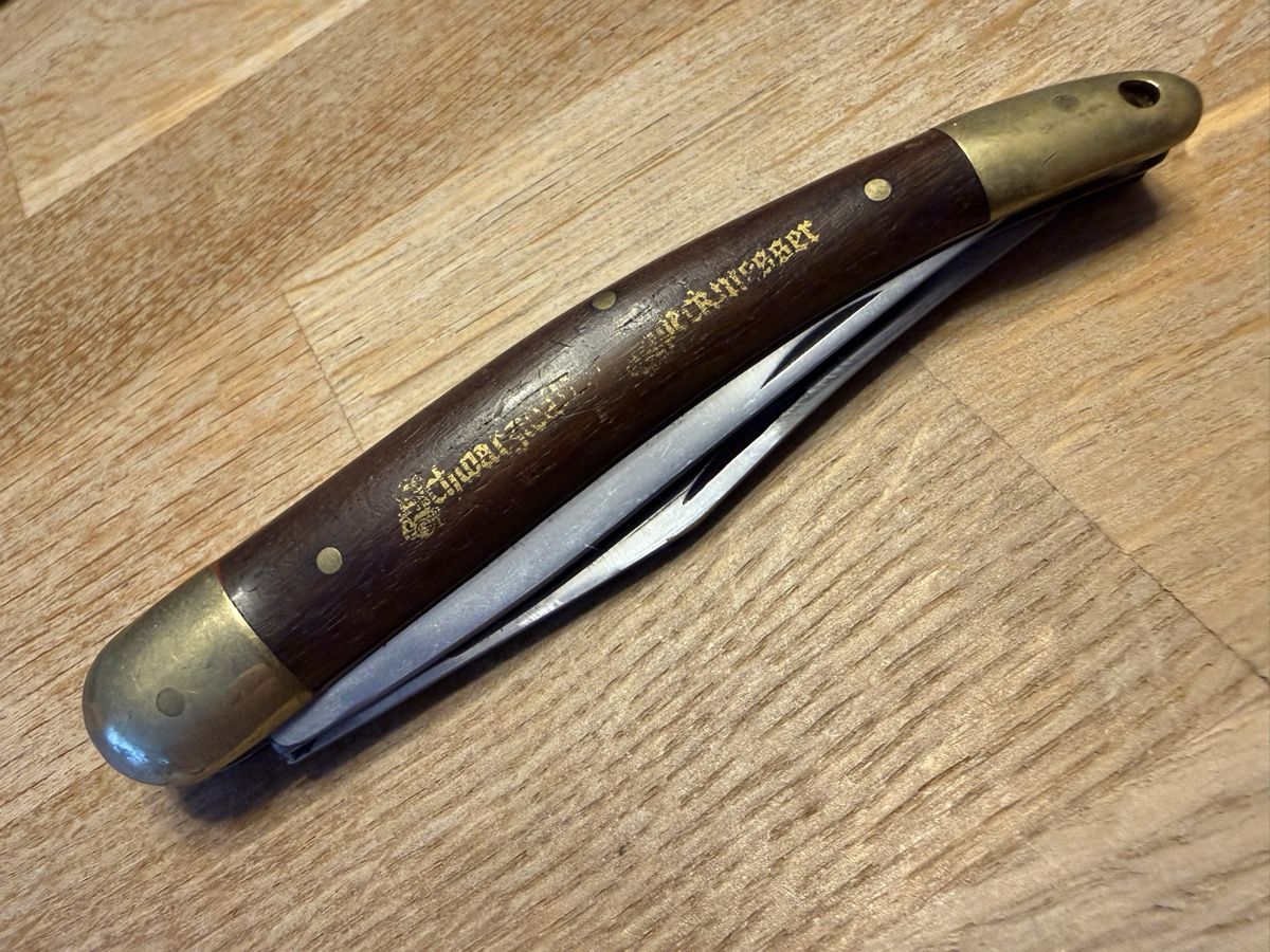 Coltelli tascabile: Altes grosses Taschenmesser Fischmesser – Usato da Goldach venduto da Messerguru
