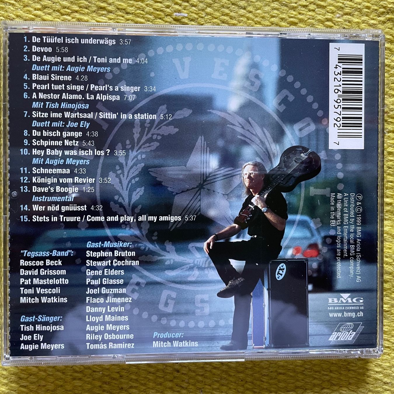 CDs: TONI VESCOLI-TEGSASS – Gebraucht aus Rorschacherberg von CD-Roli 1