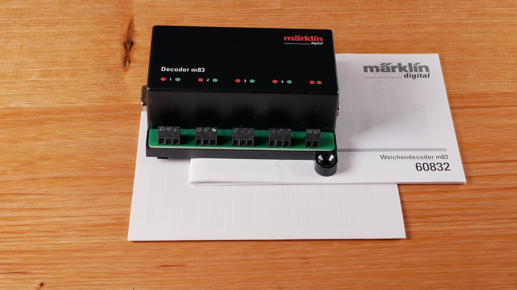 Märklin Modelleisenbahnen: Märklin 60832  Decoder m83 in OVP – Neu (gemäss Beschreibung) aus Albinen von  1