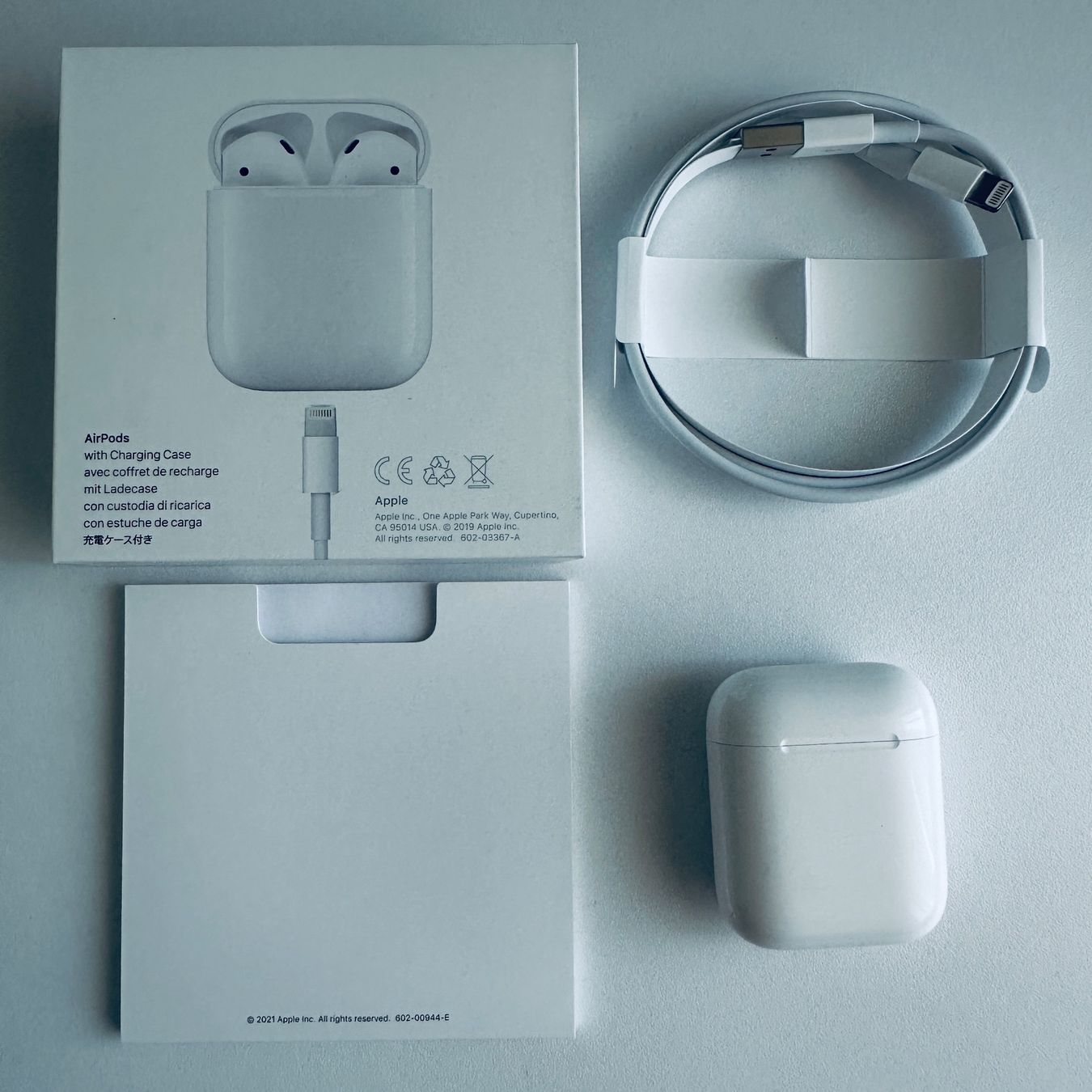 Apple Cuffie: Original Apple AirPods 2 Kopfhörer Wireless Lightning Kabel – Usato da Basel venduto da MY.AIRPODS.SHOP 1