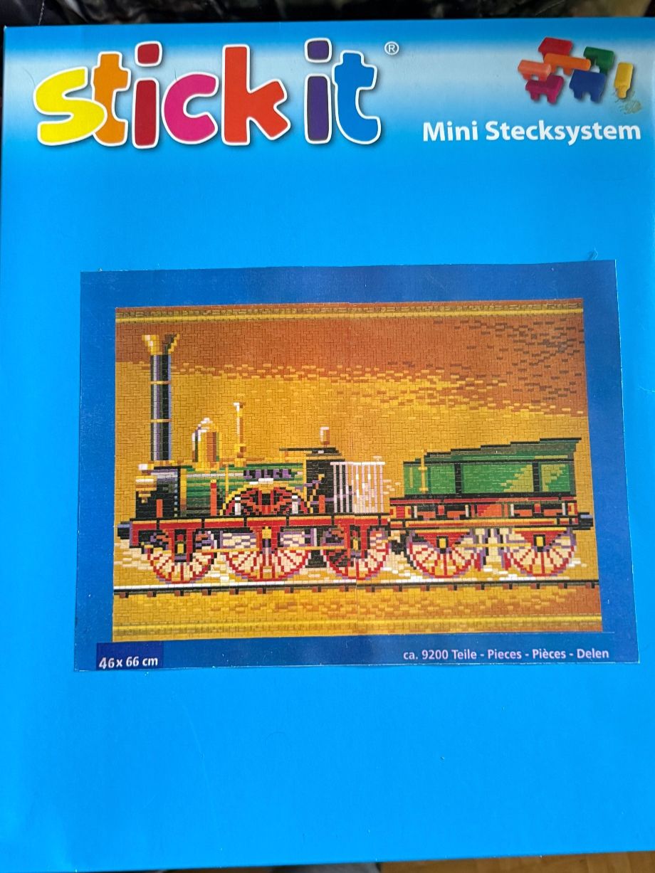Kit bricolage: Steck it Mini Stecksystem. Alt Lokomotive – Nuovo e nell'imballaggio originale da Rüti ZH venduto da Meke