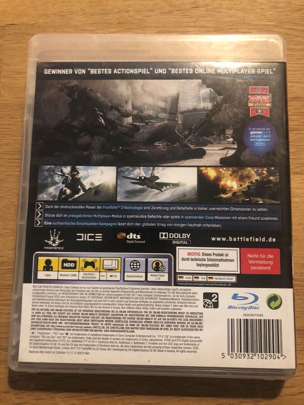 Sony Giochi: Battlefield 3 für Ps3 – Usato da Kestenholz venduto da Inna09 1