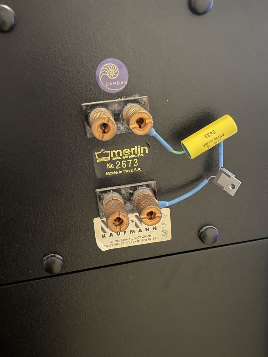 Casse acustiche: MERLIN MUSIC SYSTEMS HIGH END LAUTSPRECHER – Usato da Zürich venduto da semi16 6