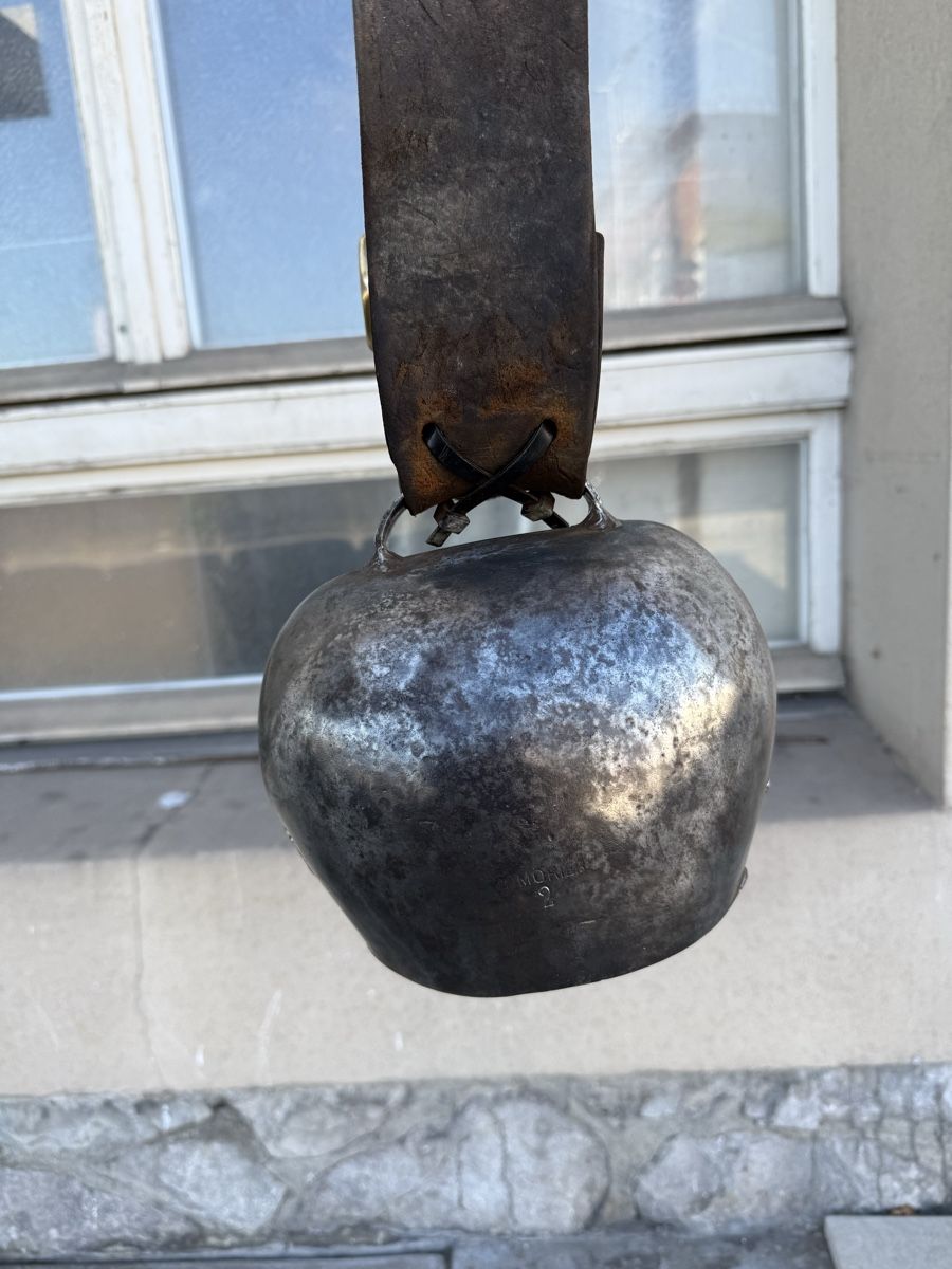 Morier Campanacci mucche: Cloche de vache Paul Morier – Usato da Denges venduto da tin_2fxr 1