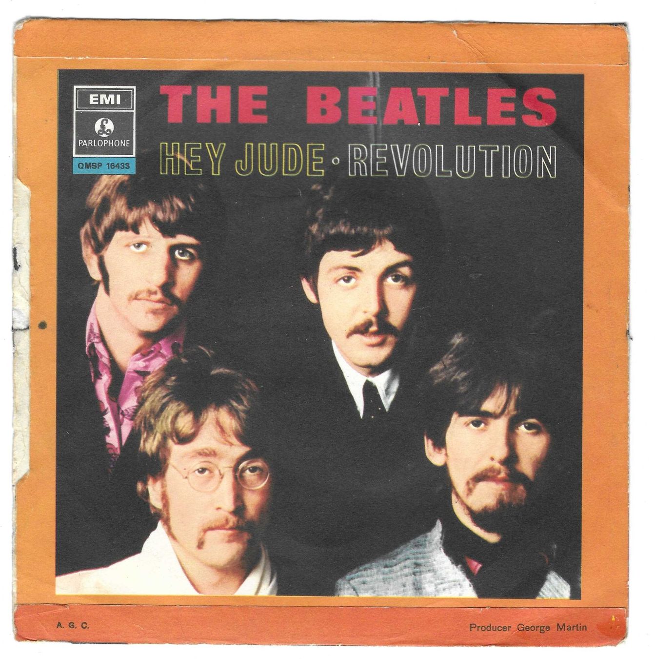 Dischi in vinile: THE BEATLES  -  HEY JUDE  +  REVOLUTION – Usato da Bex venduto da Giorgiob 1