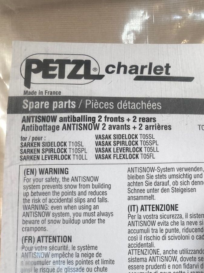 Giochi: Petzl Antisnow Neu – Nuovo e nell'imballaggio originale da Steffisburg venduto da pet_2d5t 2