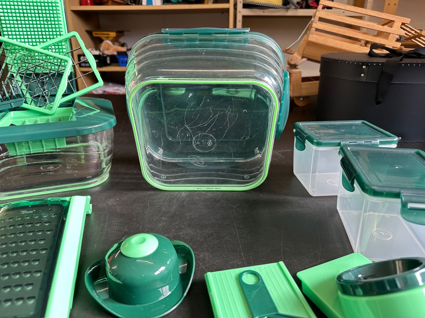 Elettrodomestici da cucina: Genius Nicer Dicer Chef Set mit extra Aufbewahrungs Box – Usato da Reiden venduto da Zofi-Brocki 4