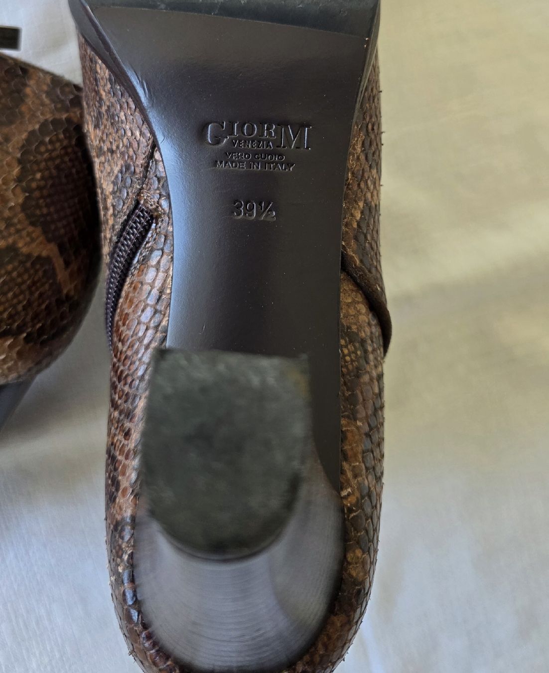 Scarpe da donna: Wunderschöne Stiefeletten von "GiorM Firenze" Gr. 39.5 – Usato da Schneisingen venduto da backstore24 8