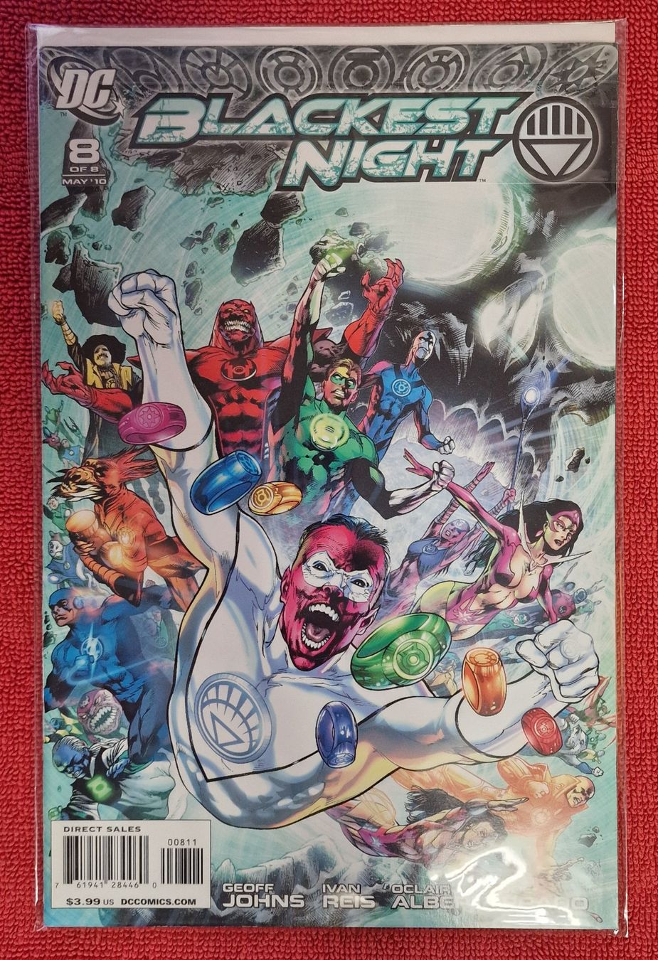 Fumetti: DC Comics Blackest Night (2009-2010) KOMPLETTE MINISERIE – Usato da Basel venduto da phi_8xhm 7