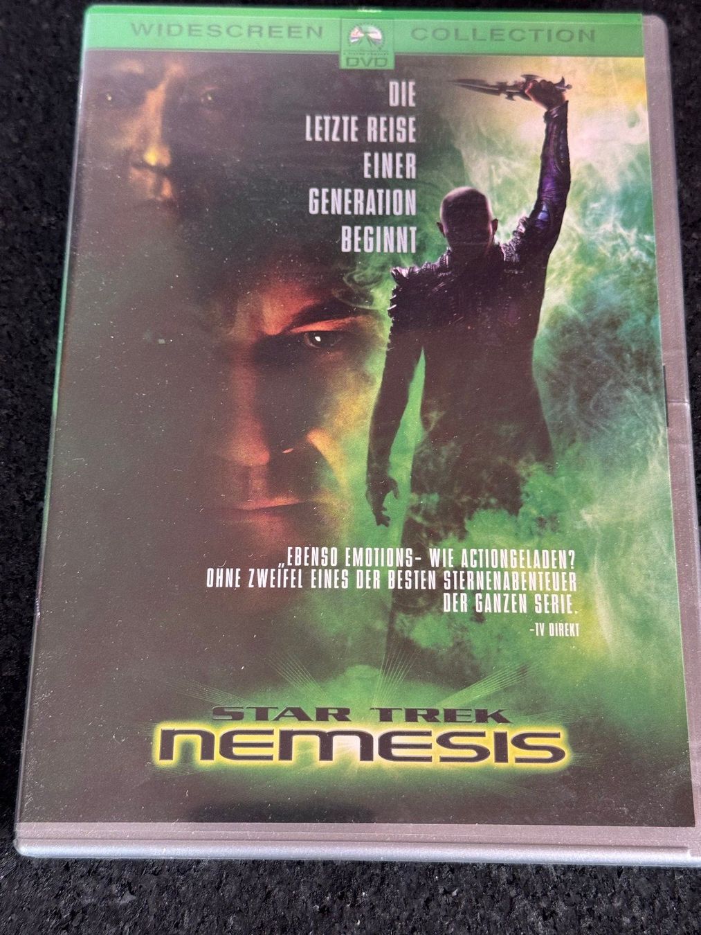 Tutti i DVDs: STAR TREK Nemesis DVD DE/EN widescreen collection – Usato da Fribourg venduto da tschjoly