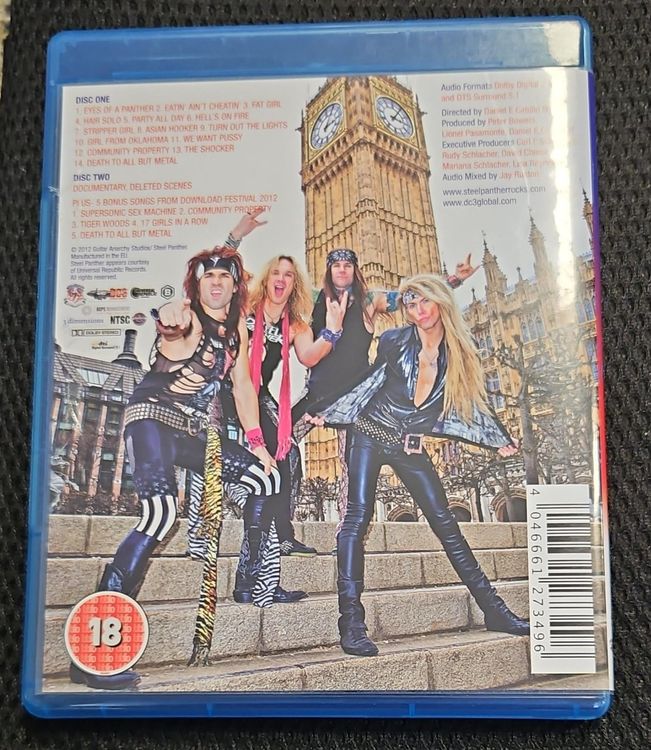 STEEL PANTHER BRITISH INVASION BLURAY Kaufen auf Ricardo