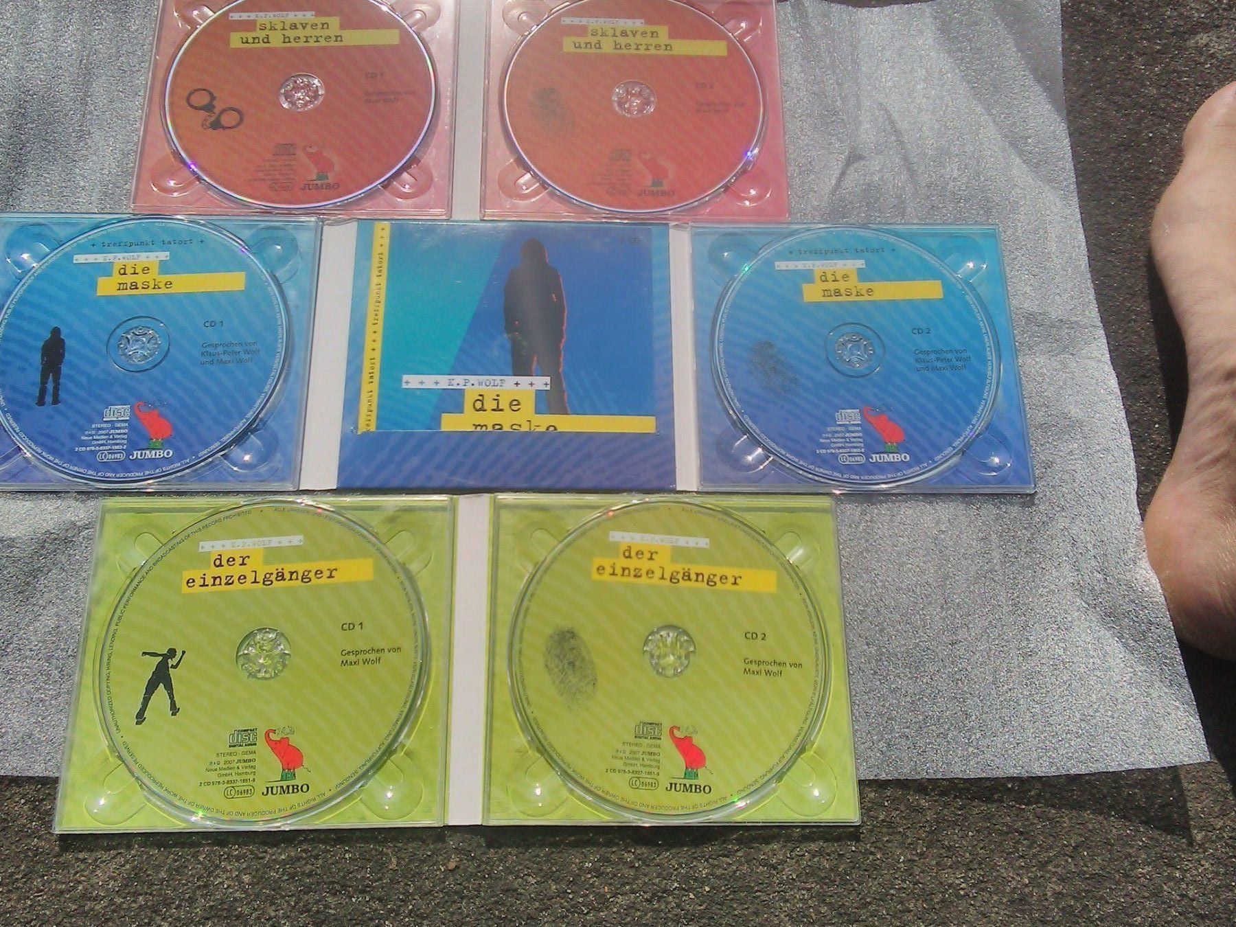 Audiolibri: Treffpunkt Tatort (3X Doppel-CD's) – Usato da St. Gallen venduto da elkapone 1
