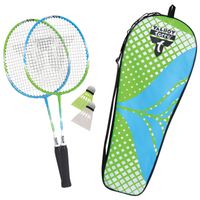 4 Badmintonschläger Set Attacker Junior Strandspielzeug